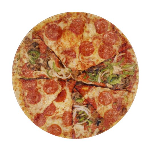 Pizza Cutting Board Schneidebrett (Vorderseite)