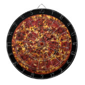 Pizza Dartboard Dartscheibe (vorne)