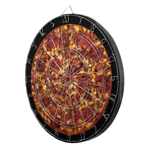 Pizza Dartboard Dartscheibe (Vorderseite rechts)