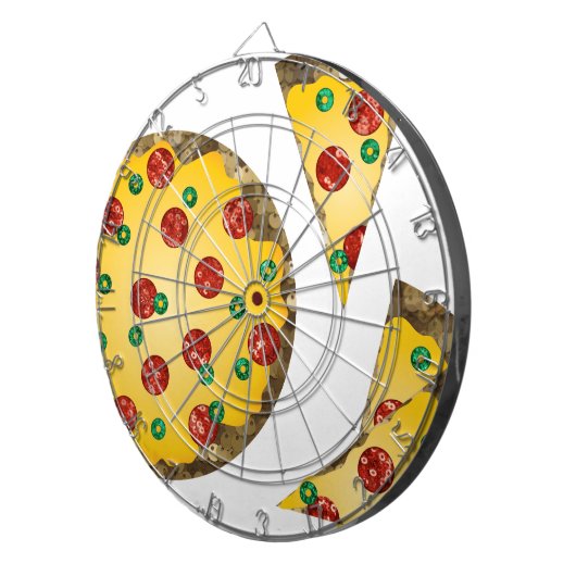 Pizza Dartscheibe (Vorderseite rechts)