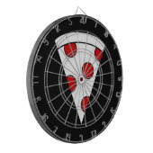 Pizza Dartscheibe (Vorderseite Links)