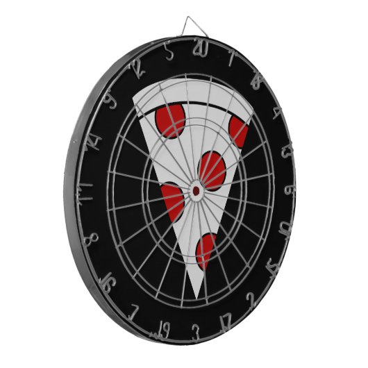 Pizza Dartscheibe (Vorderseite Links)