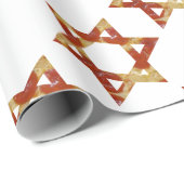 pizza davidstern geschenkpapier (Rolleneckpunkt)