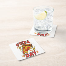 Pizza Day - Fun Pepperoni Pizza Slice Design
