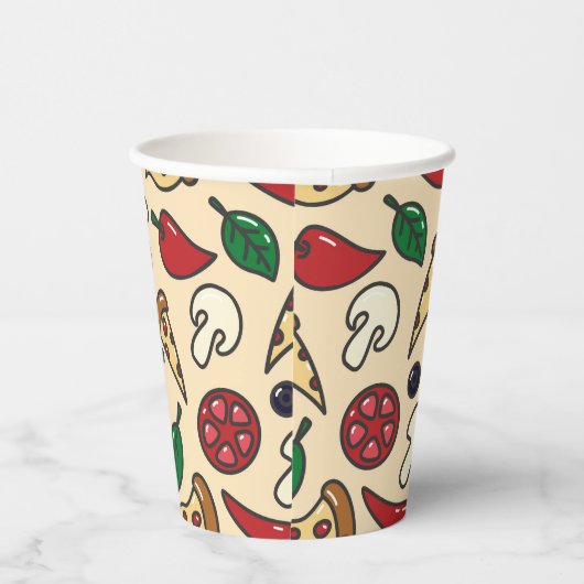 Pizza Day Pappbecher (Rechts)