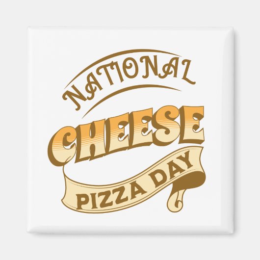 Pizza Day Sign Magnet (Vorne)