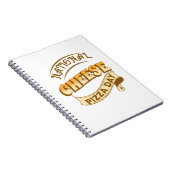 Pizza Day Sign Notebook Notizblock (Rechte Seite)