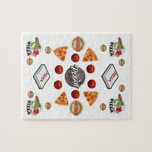 Pizza Decorative Jigsaw Puzzle (Horizontal)