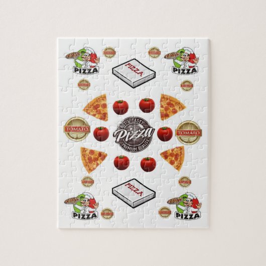 Pizza Decorative Jigsaw Puzzle (Vertikal)