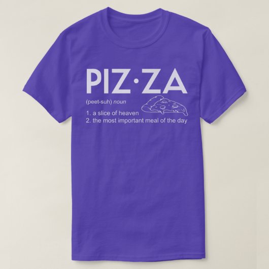 Pizza Definition Premium 15513132 T-Shirt (Design vorne)