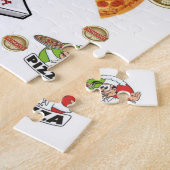 Pizza Dekoratives Puzzle (Seite)