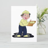 Pizza Delivery Boy Einladung