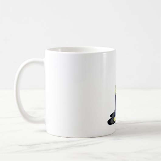 Pizza Delivery Boy Food Coffee Tasse (Links)