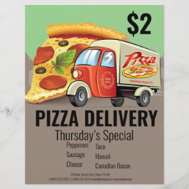 Pizza Delivery Business Flyer