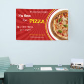 Pizza Delivery Pizza Café Pizza Restaurant geöffne Banner (Messeveranstaltung)