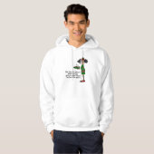 Pizza Delivery Spaß Hoodie (Vorne ganz)