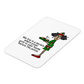 Pizza Delivery Spaß Magnet (Linke Seite)