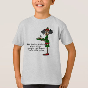 Pizza Delivery Spaß T-Shirt