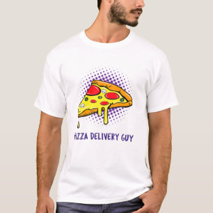 Pizza Delivery Typ Halloween Kostüm T-Shirt