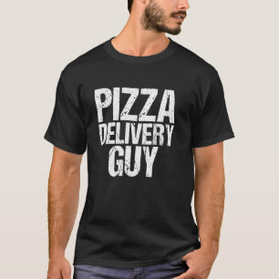 Pizza Delivery Typ Italienischer Funny Feinschmeck T-Shirt