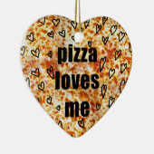 Pizza der Liebe I/Pizza-Lieben ich Keramikornament (Rechts)