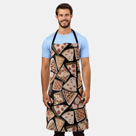 Pizza der Welt-Schürze Schürze (Getragen)