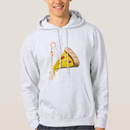Pizza Design: Circular View  Hoodie