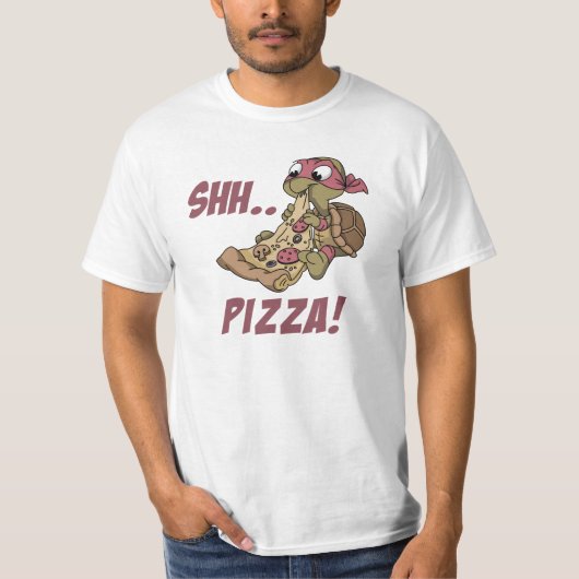Pizza! Design des T-Shirts T - Shirt (Vorderseite)