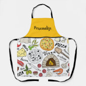 Pizza-Design-Schürze Schürze (Vorderseite)