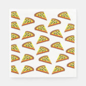 Pizza Design Serviette (Vorderseite)