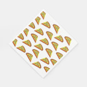 Pizza Design Serviette (Ecke)