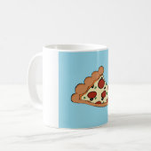 Pizza Design-Tasse Kaffeetasse (Vorderseite Links)