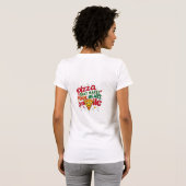 Pizza, die Ihr Herz zum Lächeln T - Shirt macht | (Schwarz voll)