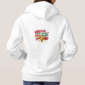 Pizza, die Ihr Herz zum Lächeln T - Shirt macht | (Rückseite)