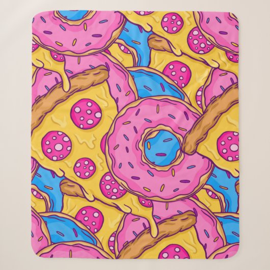 Pizza Donuts Pizza Donuts Sherpadecke (Vorderseite)