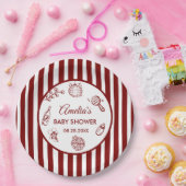 Pizza Doodle Speziallieferung Babyparty Pappteller (Party)