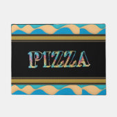 Pizza Door Mat Fußmatte (Vorderseite)
