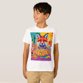 Pizza Dreams - Fox's Favorite Food - Fox's Fest T-Shirt (Vorne ganz)