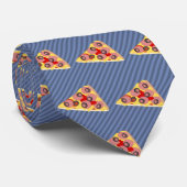 Pizza-Dreieck - kundenspezifische Krawatte (Gerollt)