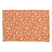 Pizza & Drink Pattern Kissen Kissenbezug (Vorderseite)