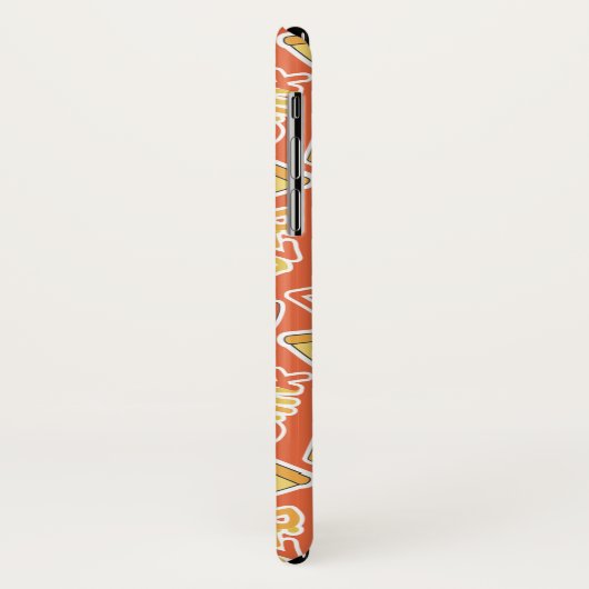 Pizza & Drink Pattern Telefongehäuse Case-Mate iPhone Hülle (Hinten/Links)