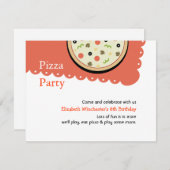 Pizza Einladung (Vorne/Hinten)