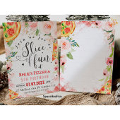 Pizza Einladung Geburtstagsfeier Party