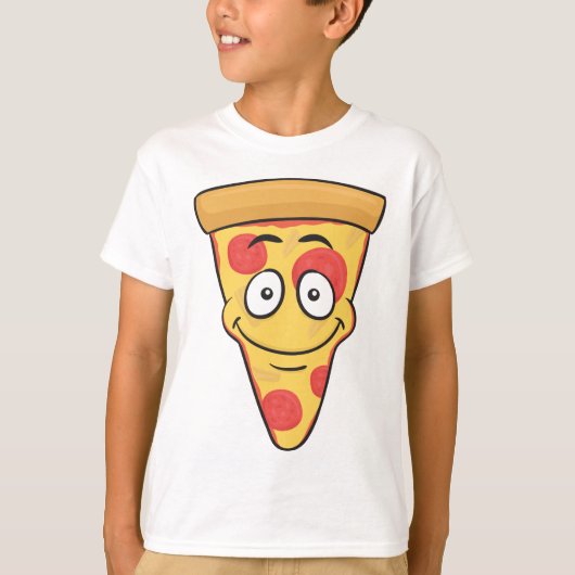 Pizza Emoji T-Shirt (Vorderseite)