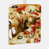 PIZZA-ENTWURF KERAMIKORNAMENT (Rechts)