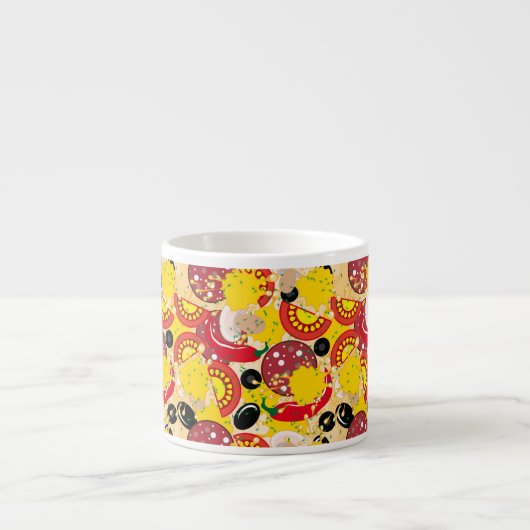 Pizza Espressotasse (Vorderseite)