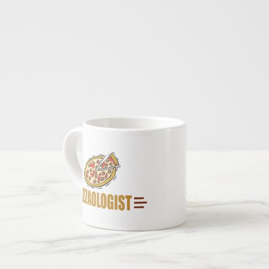 Pizza Espressotasse (Vorderseite Links)