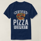 Pizza Expert Pizza Lover T-Shirt (Design vorne)