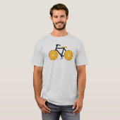 Pizza-Fahrrad T-Shirt (Vorne ganz)
