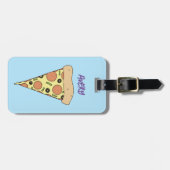 Pizza Fan Personalisierter Gepäckträger Gepäckanhänger (Vorderseite horizontal)